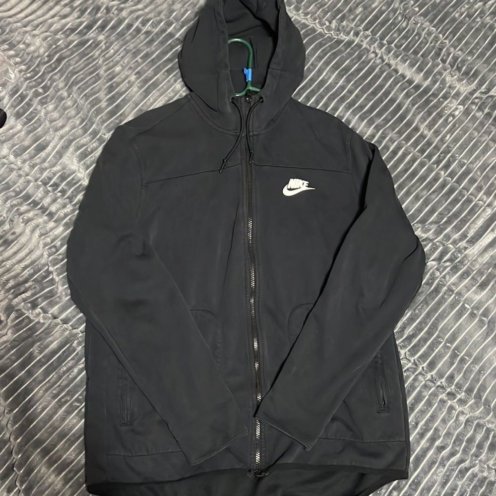 Vintage‎ Blue Tag" NIKE Performance Running Hoodie - Women Sz XL - PERFECT - Picture 7 of 8